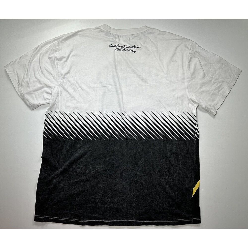 Indigo Red Denim Co. T-shirt Mens 3XL Gangsta White Short Sleeve Graphic‎ Tee - Picture 4 of 11